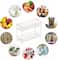 NEX™ 14" 2-Tier Rose Gold Countertop Spice Storage Shelf